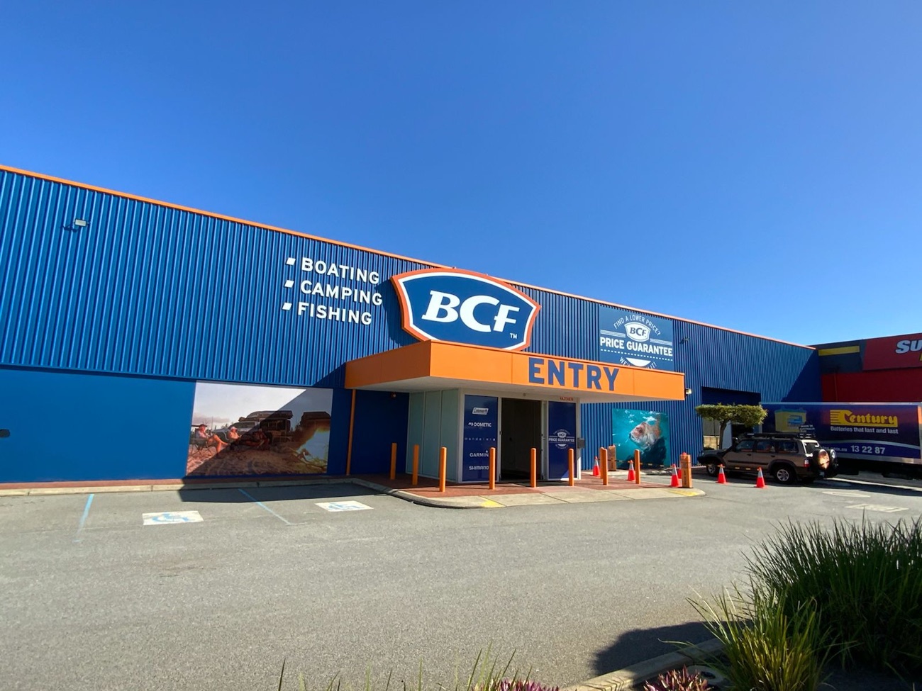 ABC Paint & Deco commercial fitout, BCF Balcatta, Perth